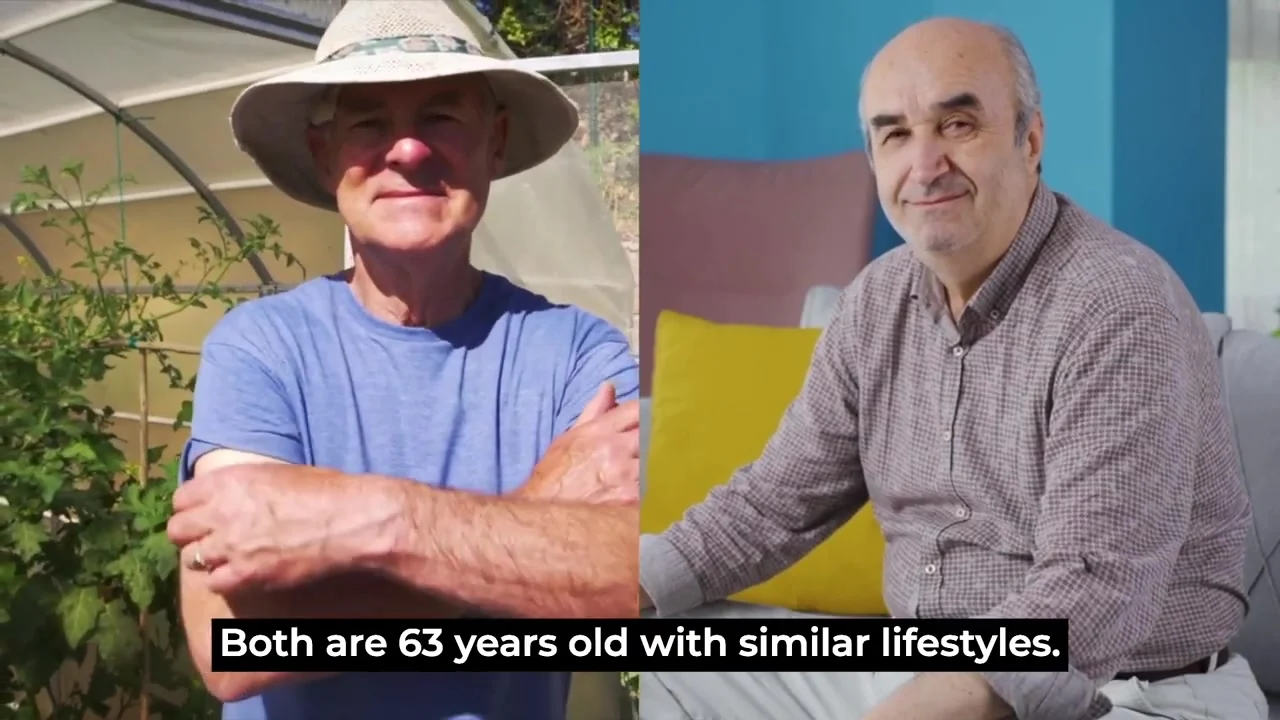 John and Mike comparison shown in the supplied presentation